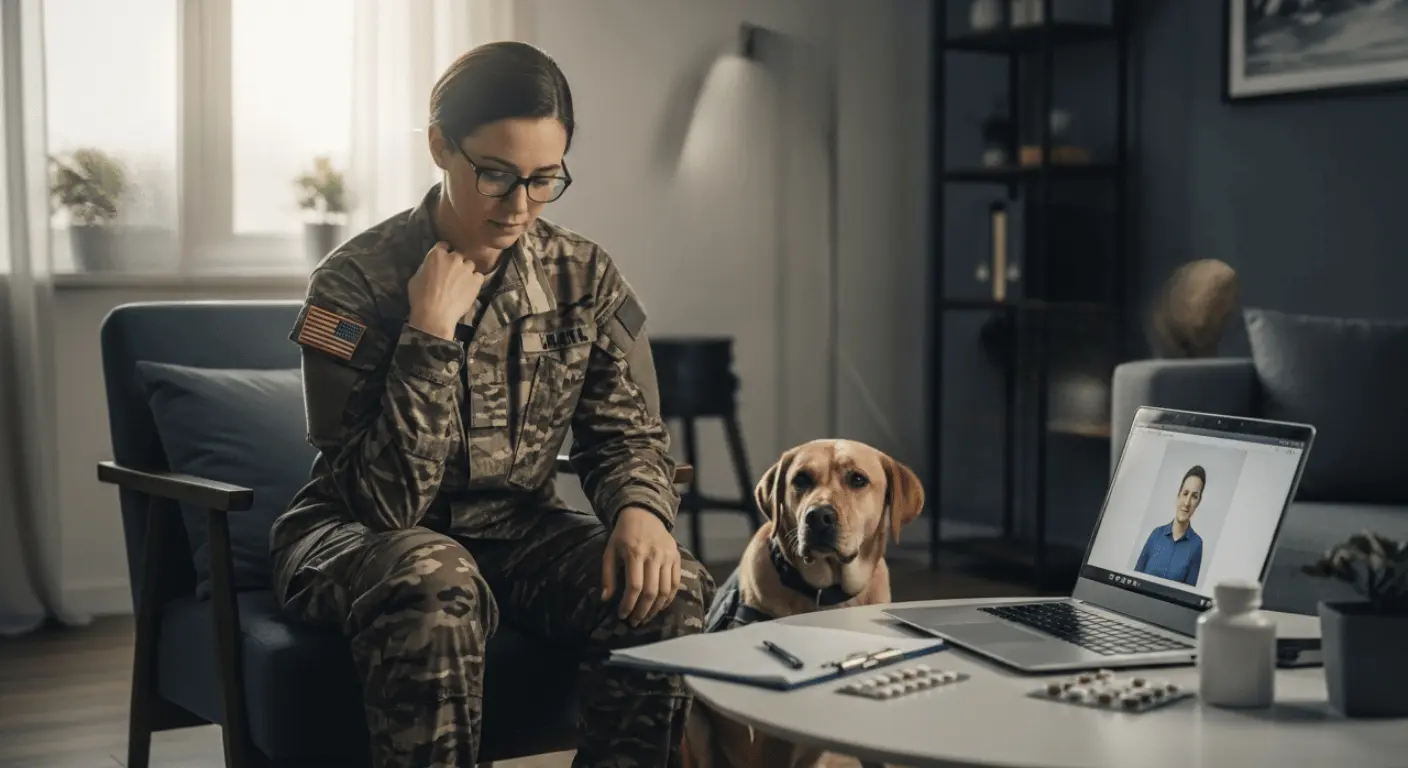 PTSD benefits for veterans — VA disability, ESA, FMLA, and more