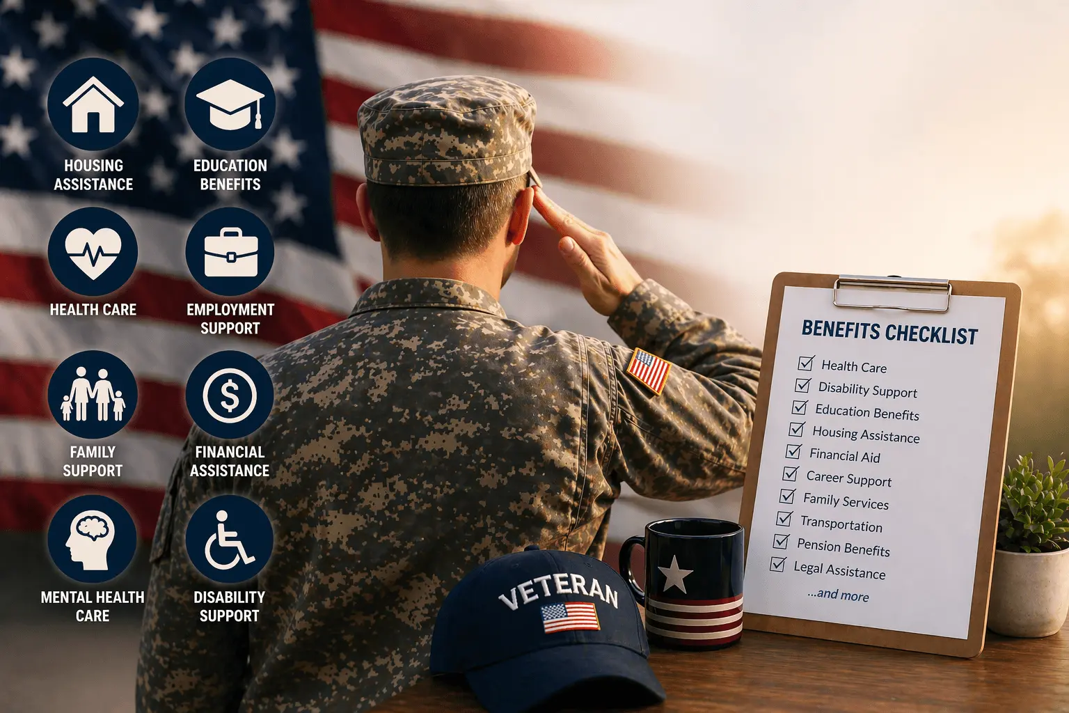 Veterans benefits guide: 20+ programs for disabled veterans and survivors