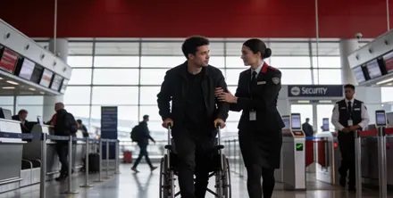 hidden disability travel concept image with professional visual design and clear composition