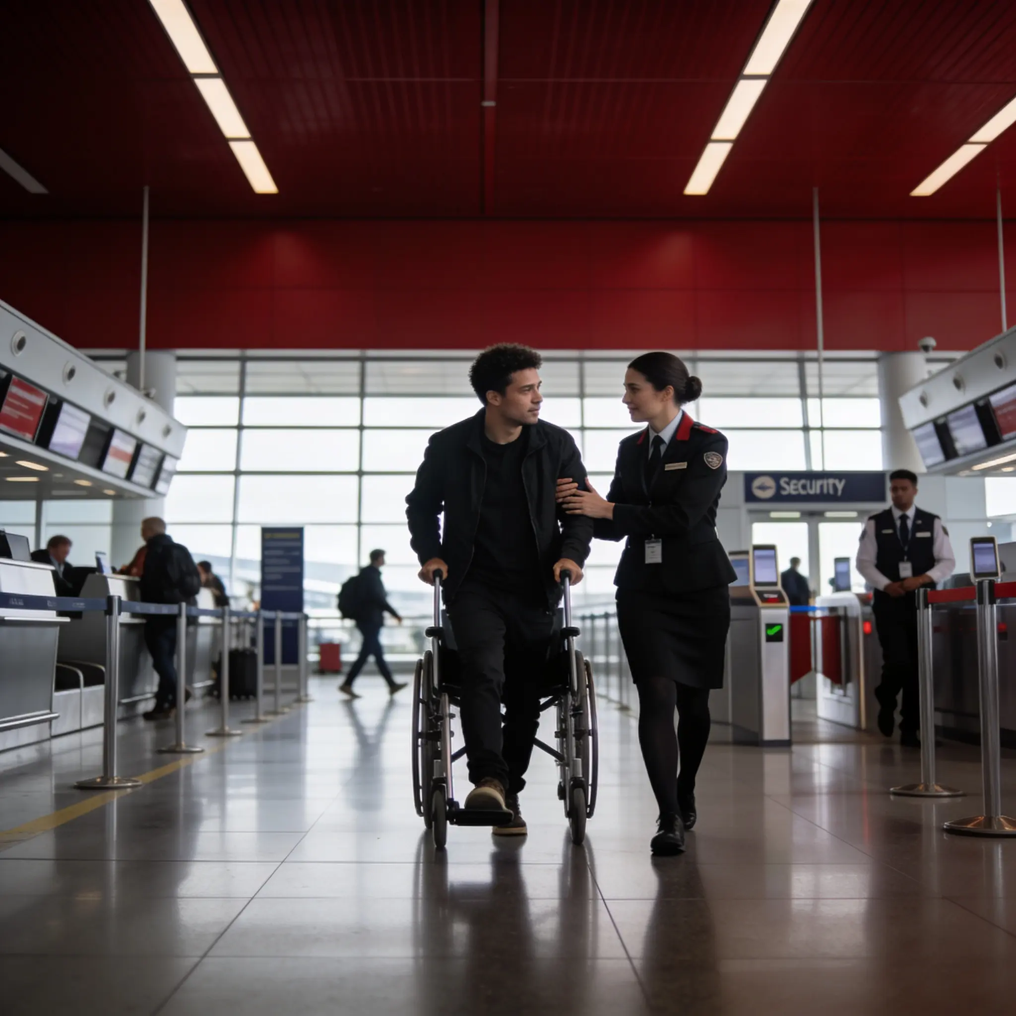 hidden disability travel concept image with professional visual design and clear composition
