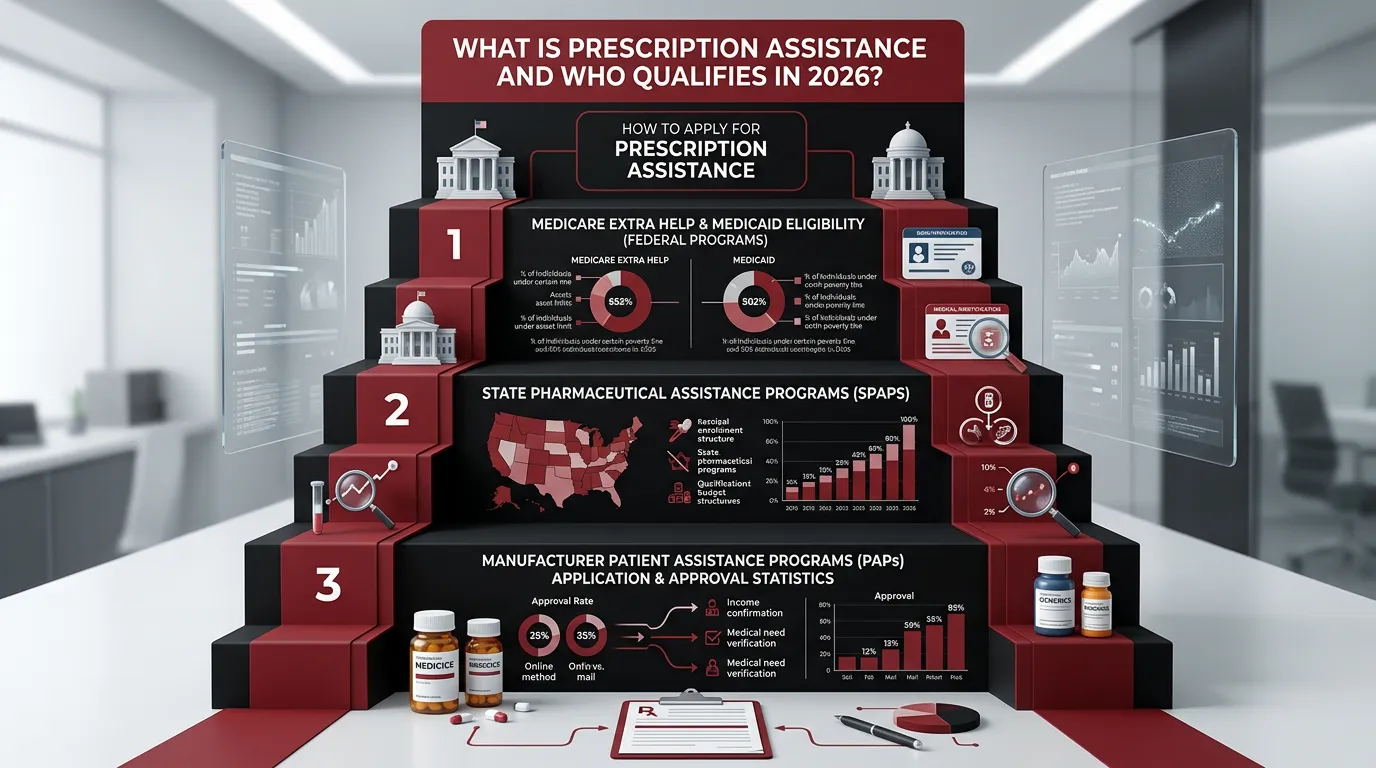 Infographic: How to apply for prescription assistance - How to apply for prescription assistance