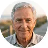 Portrait of James, a man in his late sixties