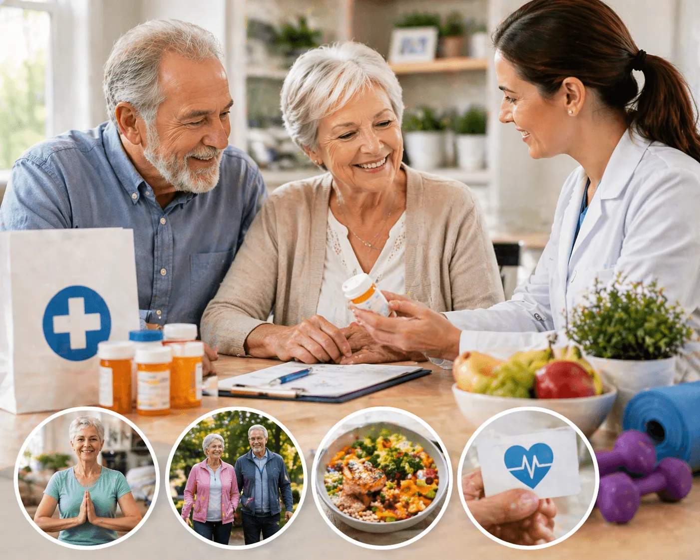Prescription assistance and wellness benefits for seniors
