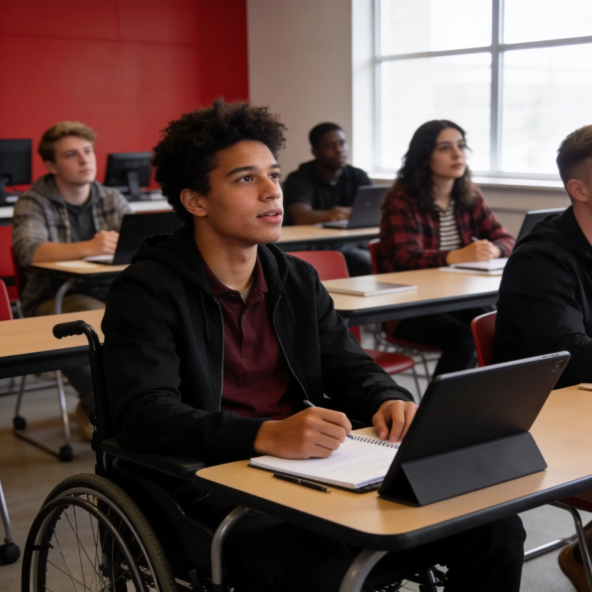 student disability accommodations concept image with professional visual design and clear composition